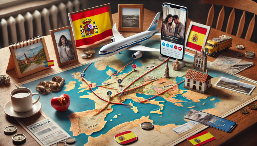 como llegar a Rumania desde Espana