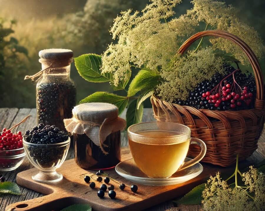 el sauco planta medicinal