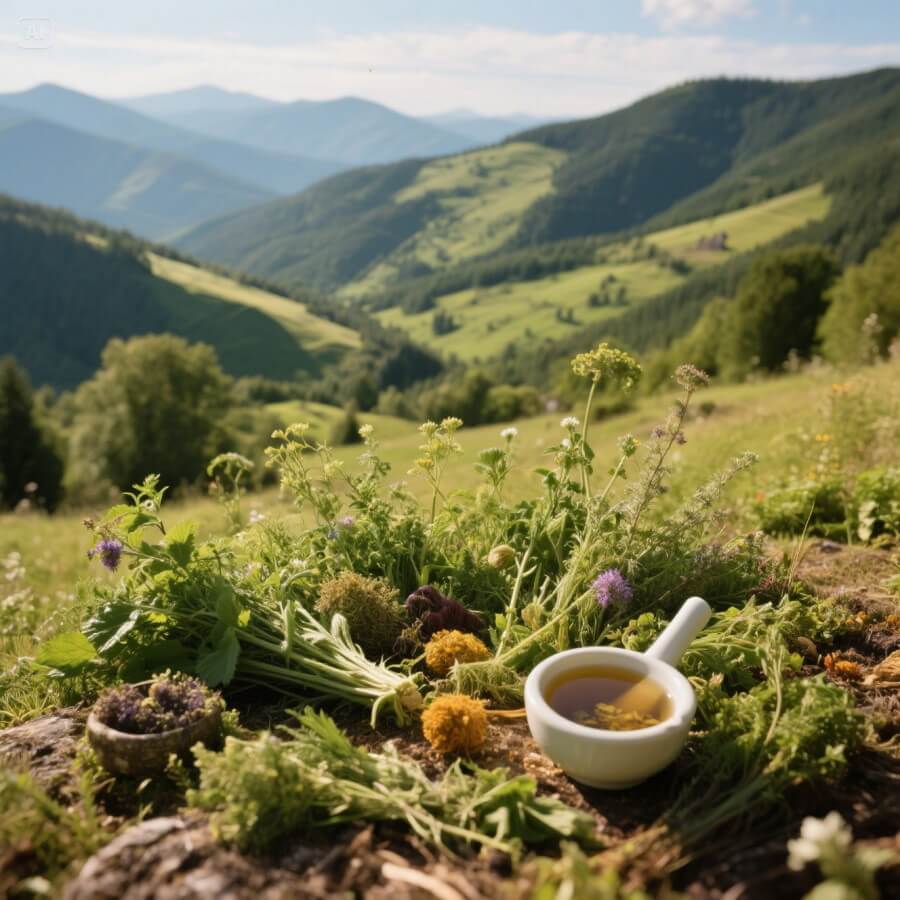 uso de las plantas medicinales en Rumanía